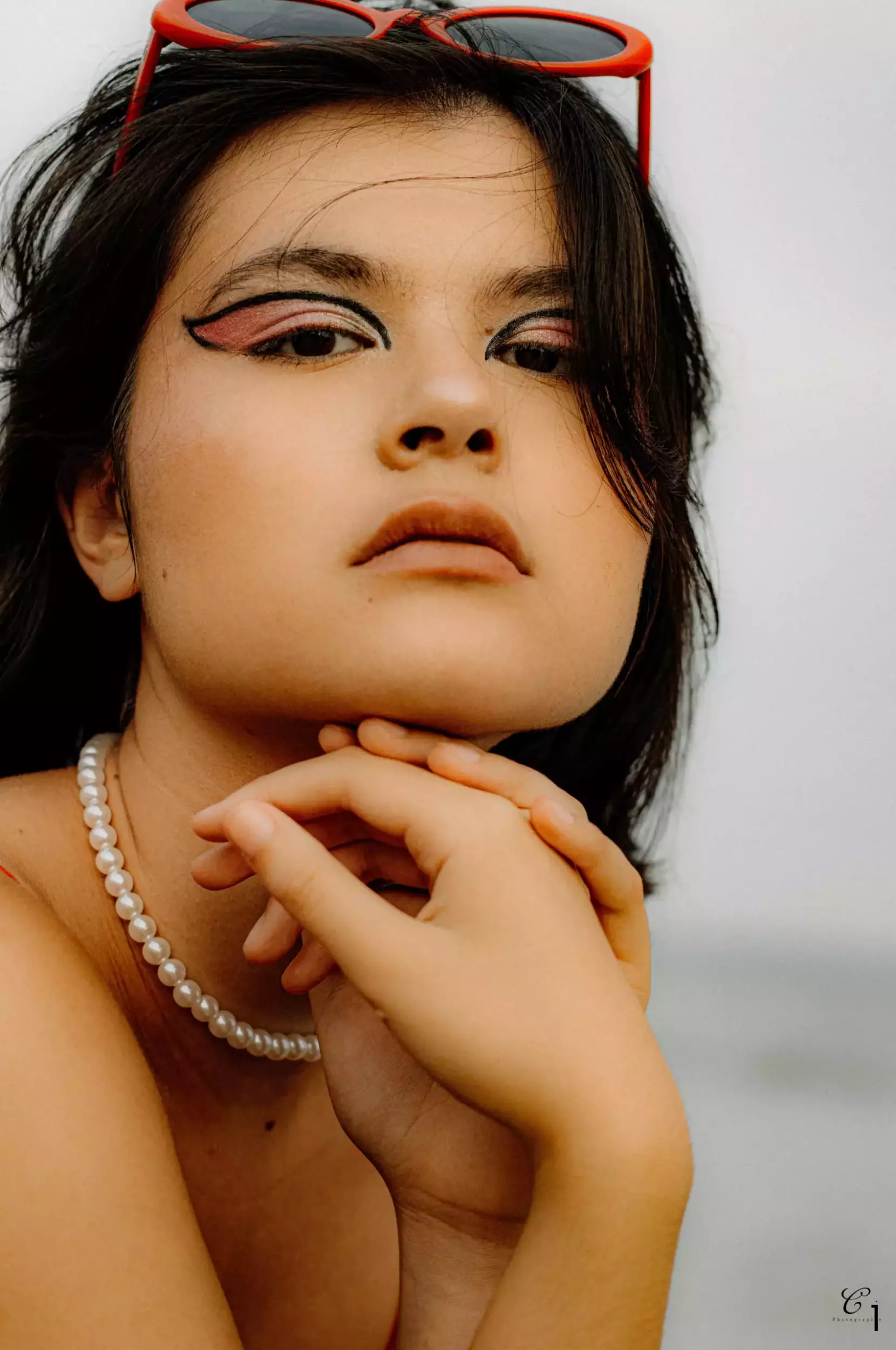 Oceanemakeupartist Lunel shooting photo